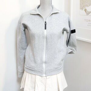 Women's Size XS Heather Grey Full Zip Sweater 🦭 Lole x VAIL